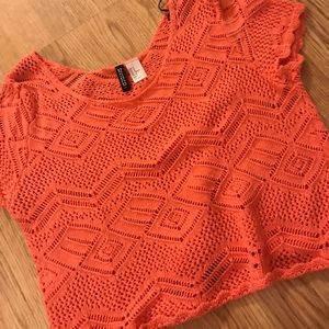Orange Crop Top